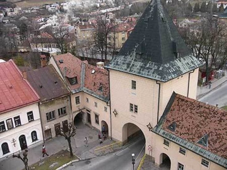 Levoča miesto sienos ir vartų bokštas